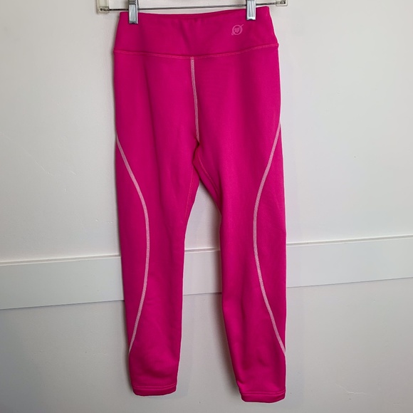 NWOT Obermeyer Juniors Pink Stellar Cropped Tight - Picture 1 of 9